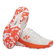 Yonex Tennis Shoes Power Cushion Eclipsion 5 Clay/Sand Court (Stability) 2026 Silver/Orange Men's